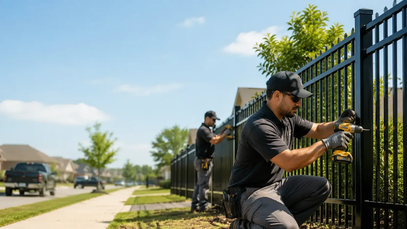 Metal Fence Installation in Herscher, IL